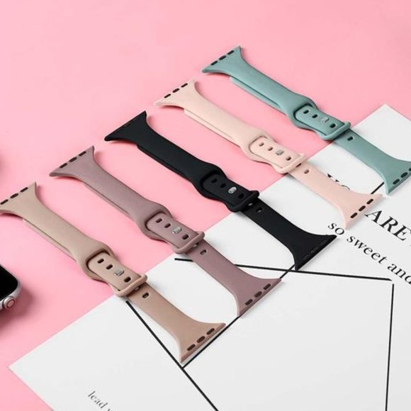 NEW Pack of 5 Slim Apple Watch Bands main image 4
